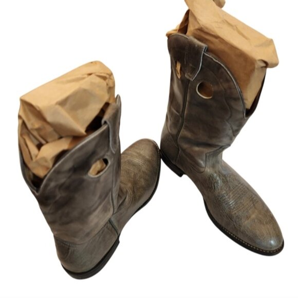 Boulet Canada Vintage pull-on leather boots size 10.5 M